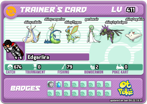 Edgarlira Card otPokemon.com