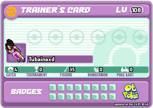 Tubainaxd Card otPokemon.com