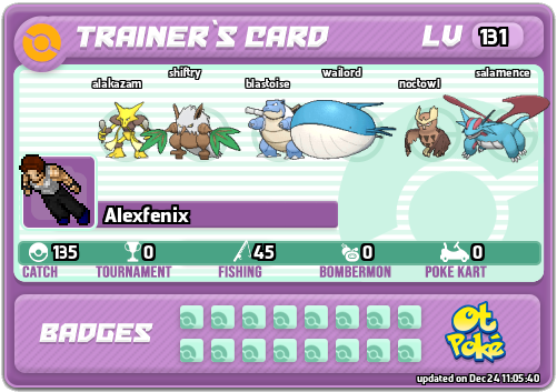 Alexfenix Card otPokemon.com