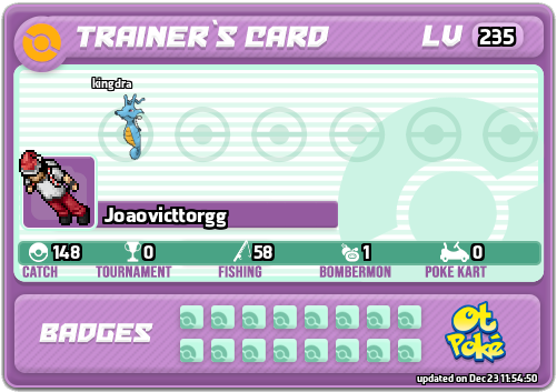 Joaovicttorgg Card otPokemon.com