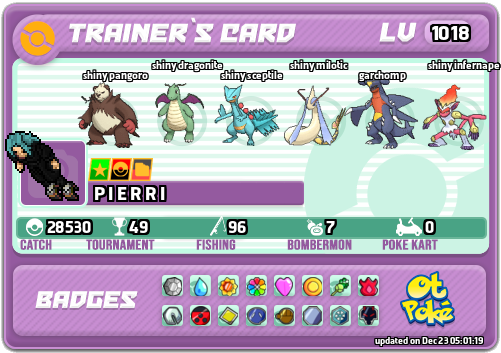 P I E R R I Card otPokemon.com