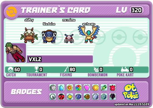 VXLZ Card otPokemon.com