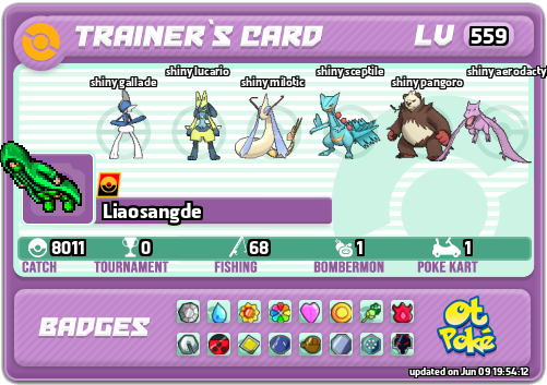 Liaosangde Card otPokemon.com