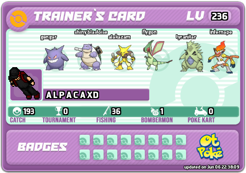 A L P A C A XD Card otPokemon.com