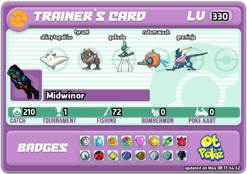 Midwinor Card otPokemon.com