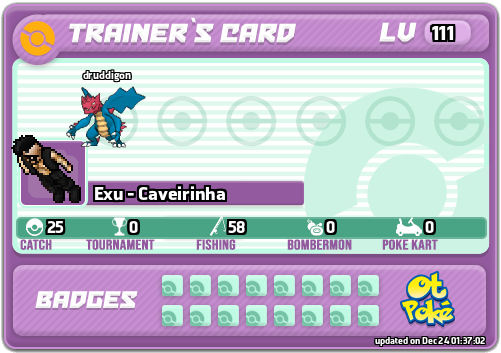 Exu - Caveirinha Card otPokemon.com