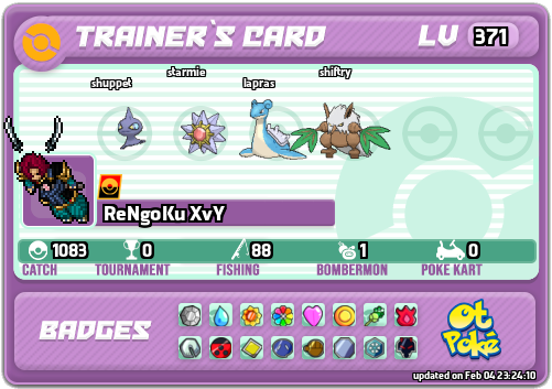 ReNgoKu XvY Card otPokemon.com