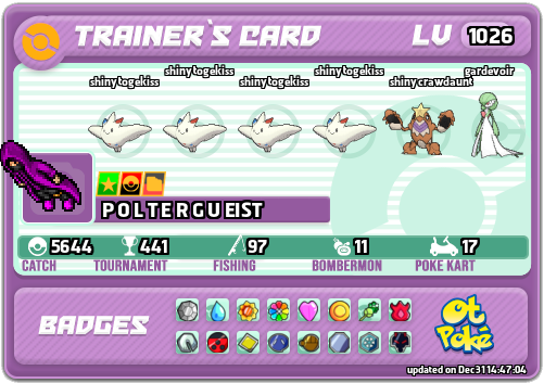 P O L T E R G U EIST Card otPokemon.com