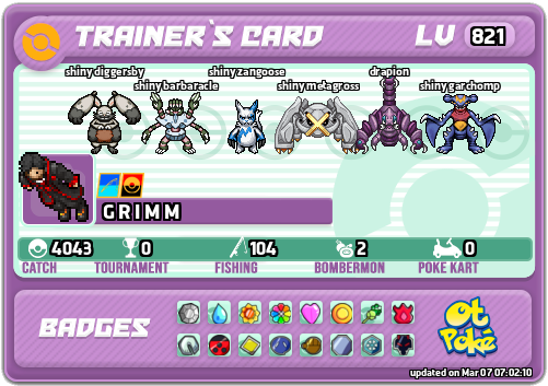 G R I M M Card otPokemon.com