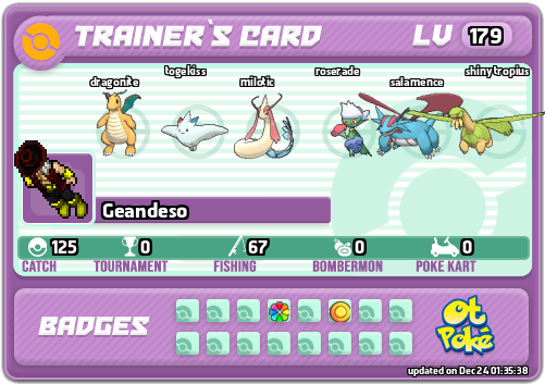 Geandeso Card otPokemon.com