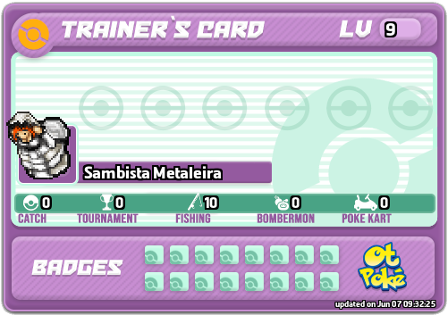 Sambista Metaleira Card otPokemon.com