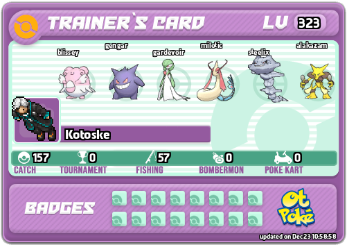 Kotoske Card otPokemon.com