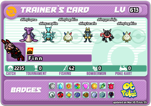 F i n n Card otPokemon.com