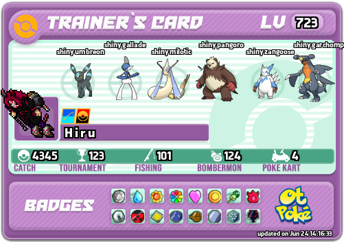 H i r u Card otPokemon.com