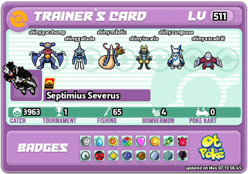Septimius Severus Card otPokemon.com