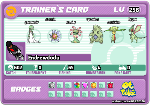 Endrewdodu Card otPokemon.com