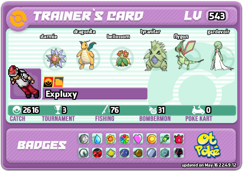 Expluxy Card otPokemon.com