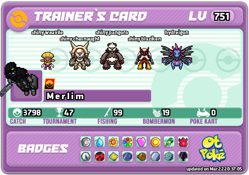 M e r l i m Card otPokemon.com