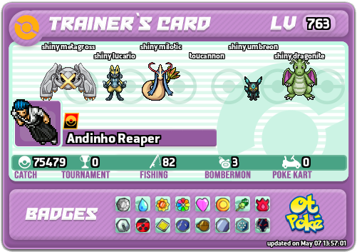 Andinho Reaper Card otPokemon.com