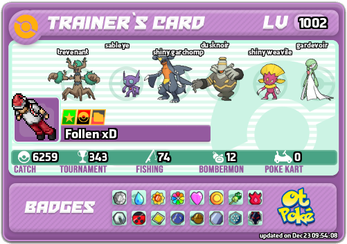 Follen xD Card otPokemon.com