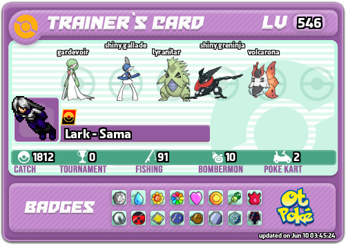 Lark - Sama Card otPokemon.com
