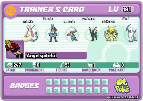 Angelspiteful Card otPokemon.com