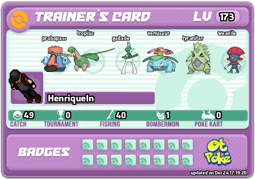 Henriqueln Card otPokemon.com