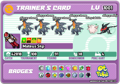Mateus Skp Card otPokemon.com