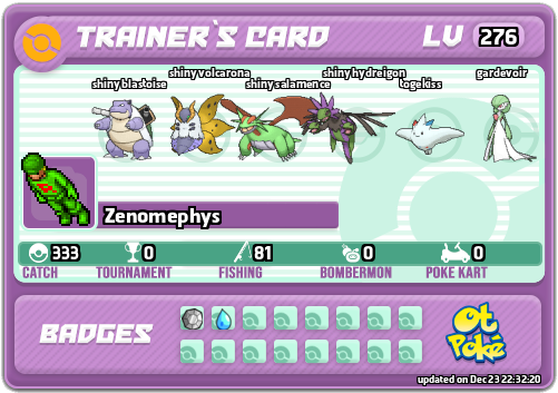 Zenomephys Card otPokemon.com