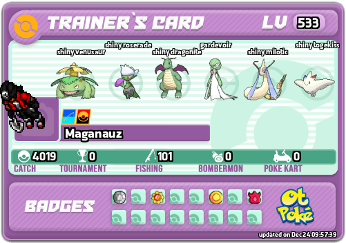 Maganauz Card otPokemon.com