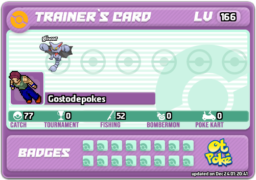 Gostodepokes Card otPokemon.com