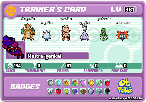 Mestra-genkai Card otPokemon.com