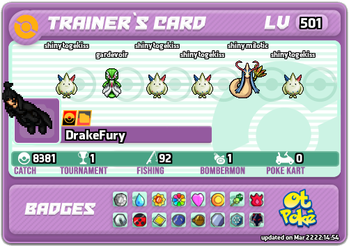 DrakeFury Card otPokemon.com