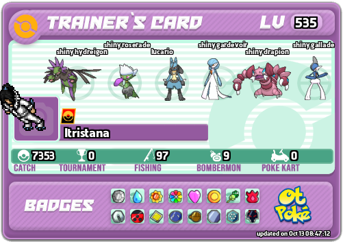 Itristana Card otPokemon.com