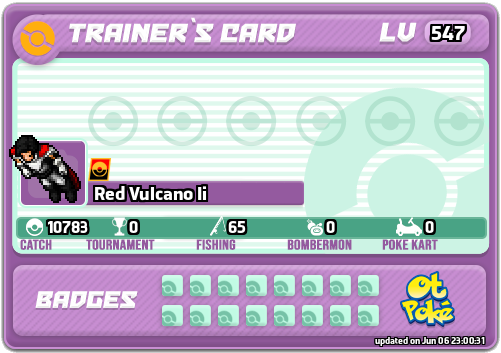 Red Vulcano Ii Card otPokemon.com