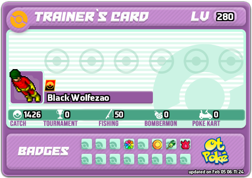 Black Wolfezao Card otPokemon.com