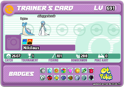 Nikilaus Card otPokemon.com