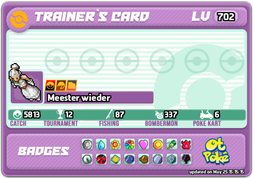Meester wieder Card otPokemon.com