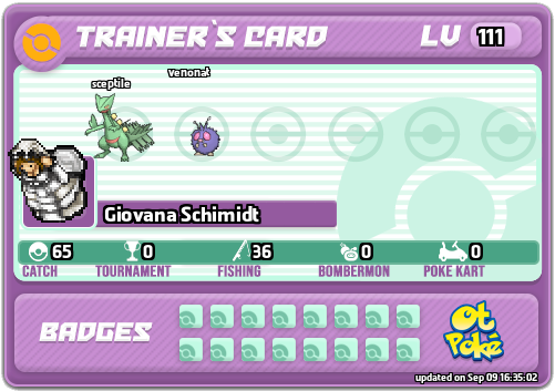 Giovana Schimidt Card otPokemon.com