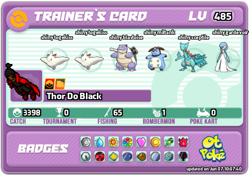 Thor Do Black Card otPokemon.com