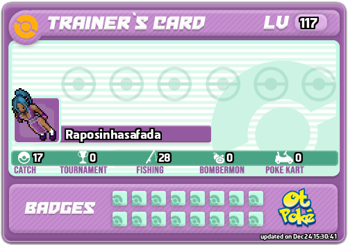 Raposinhasafada Card otPokemon.com