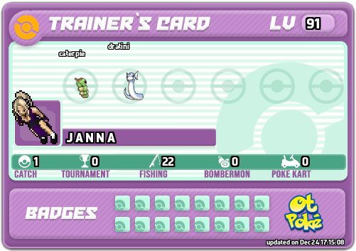 J A N N A Card otPokemon.com