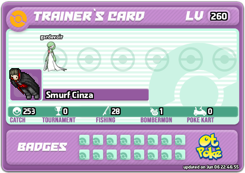 Smurf Cinza Card otPokemon.com