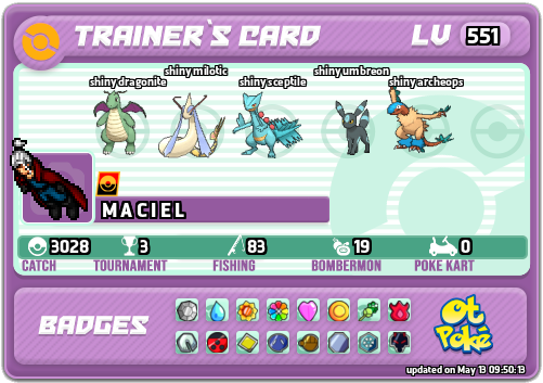 M A C I E L Card otPokemon.com