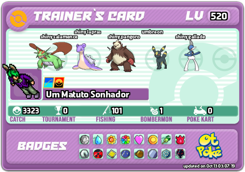 Um Matuto Sonhador Card otPokemon.com