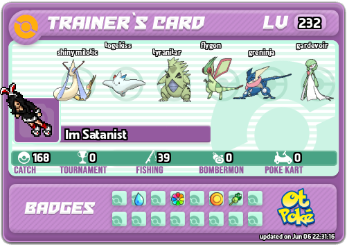 Im Satanist Card otPokemon.com