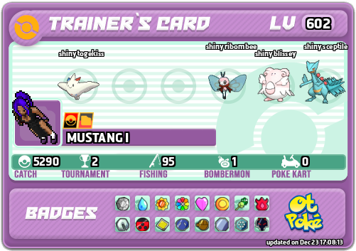 MUSTANG I Card otPokemon.com