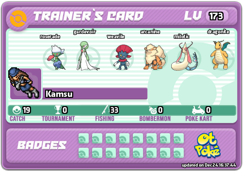 Kamsu Card otPokemon.com