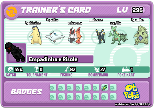 Empadinha e Risole Card otPokemon.com