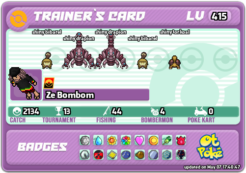 Ze Bombom Card otPokemon.com
